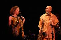 Me and my sister Zoe on stage at Yoshi's Oakland.